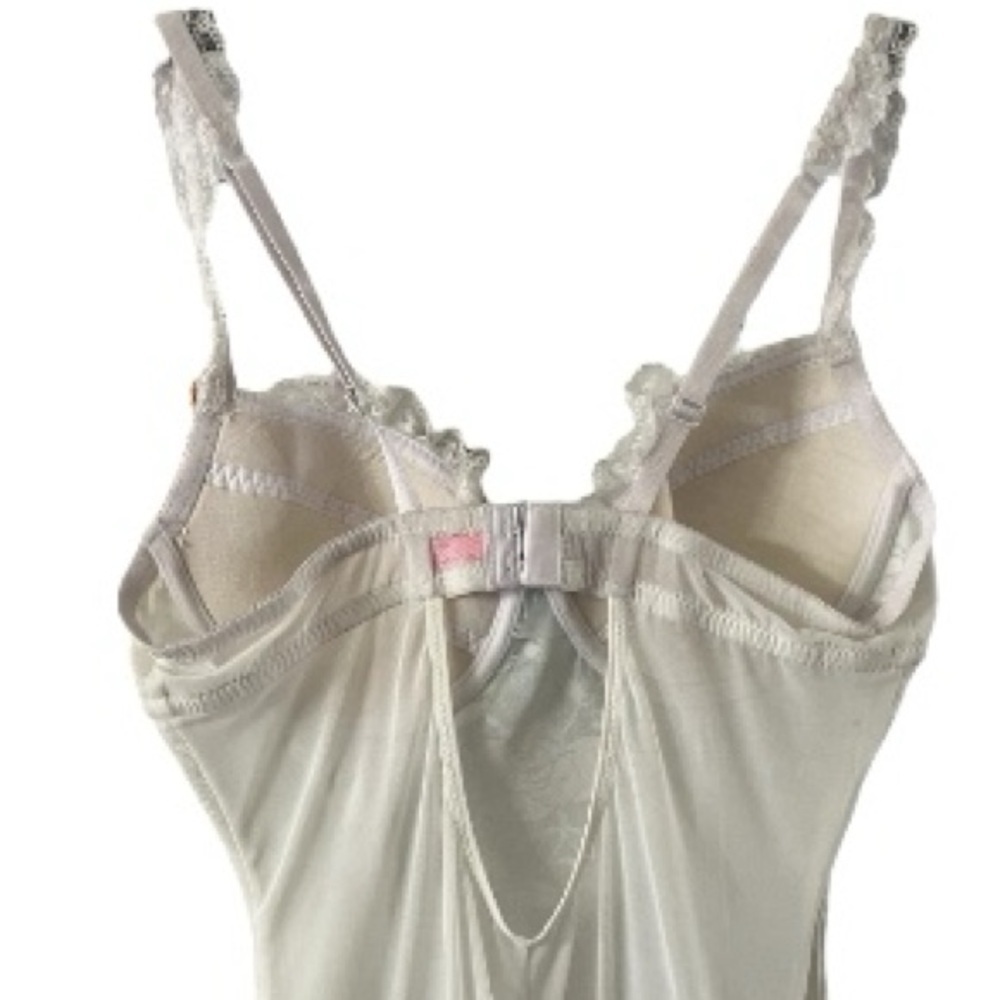 5th Ave Intimates Chemise, Lingerie, NWT, Underwire, Floral Lace, Sexy, Sz L - Picture 9 of 13